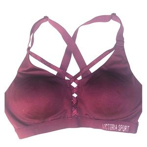 Victoria’s Secret Sports Bra (34B) Maroon